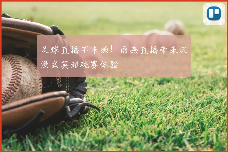 足球直播不卡顿！雨燕直播带来沉浸式英超观赛体验